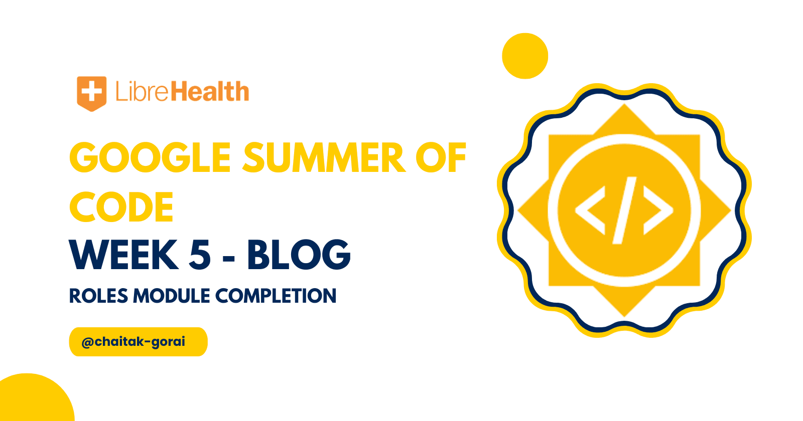 GSoC Week 5 Experience: Migrating EHR to Laravel - User Module & Roles Module