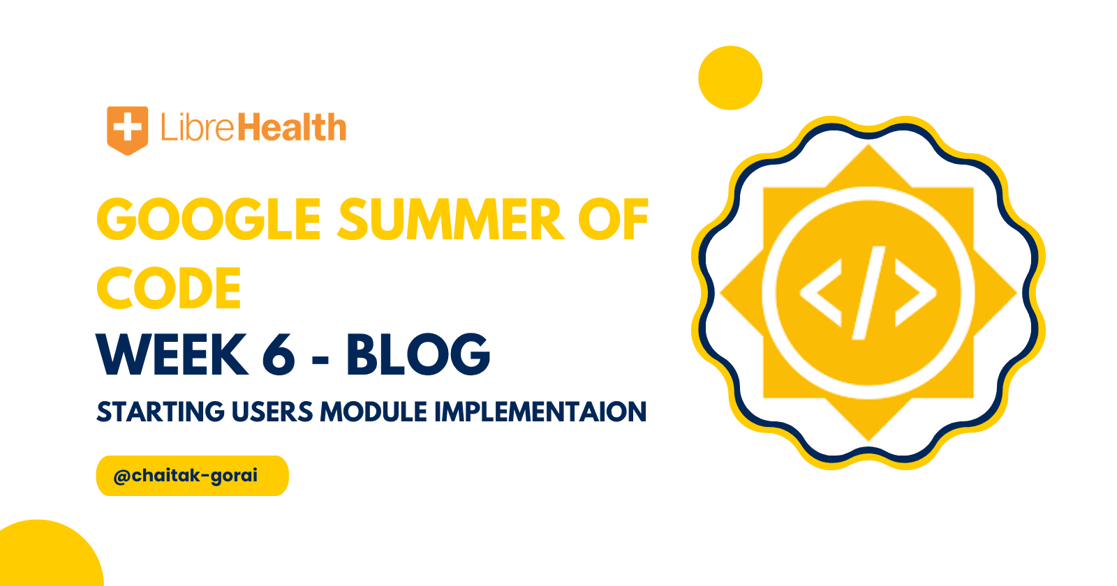GSoC Week 6 Experience: Migrating EHR to Laravel - User Module & Roles Module