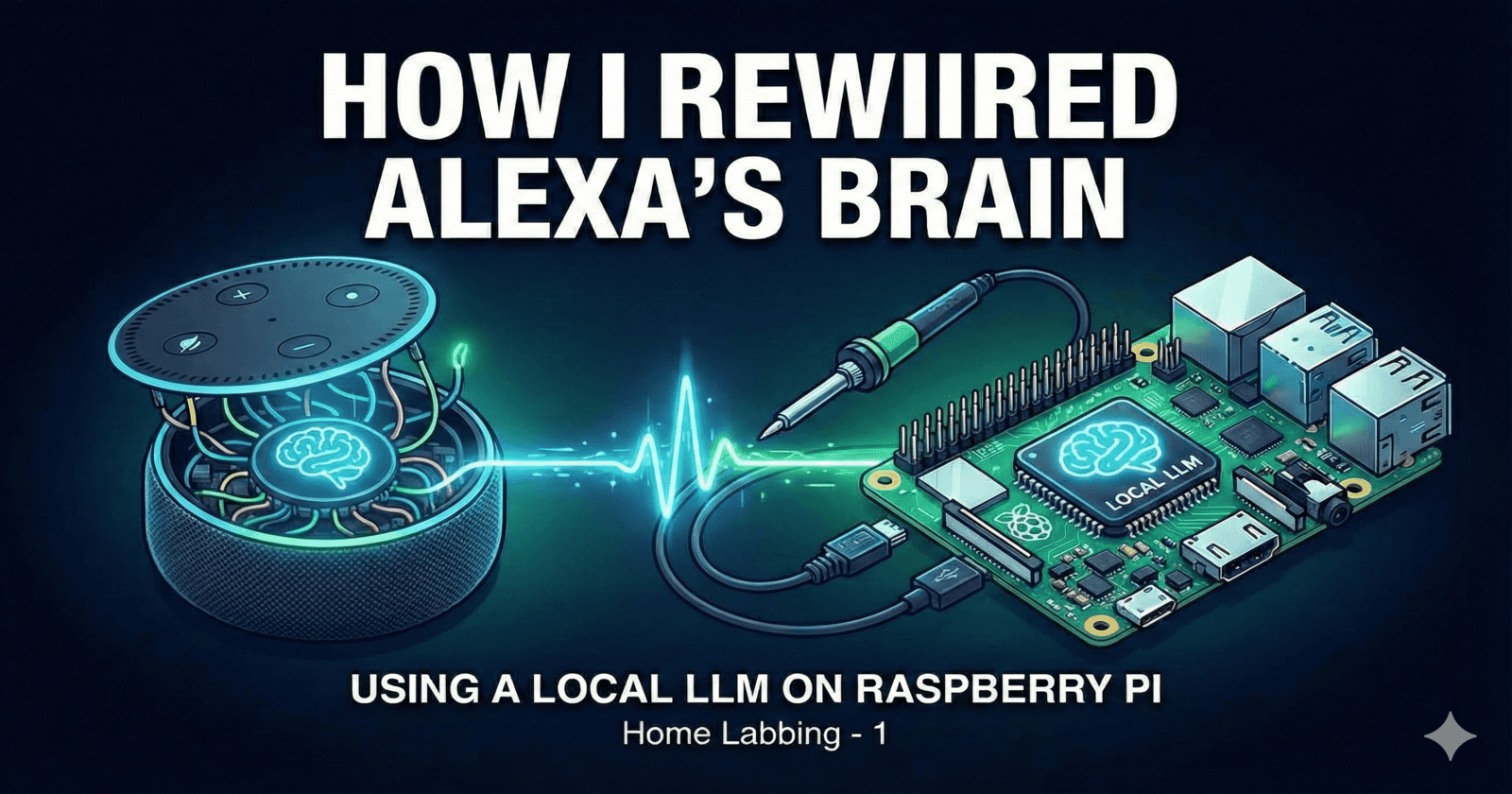 How I Rewired Alexa’s Brain Using a Local LLM on Raspberry Pi
